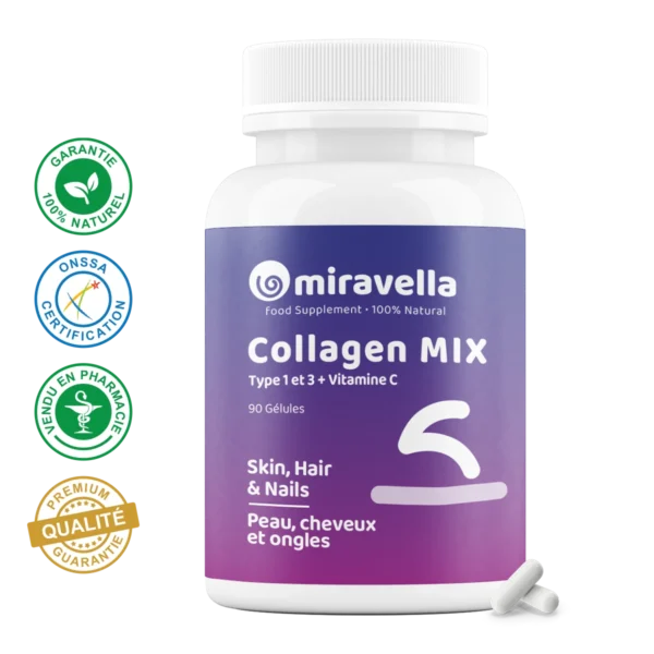 Collagène Mix 90 Gélules miravella maroc
