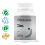 Zinc 60 Comprimés Miravella Maroc