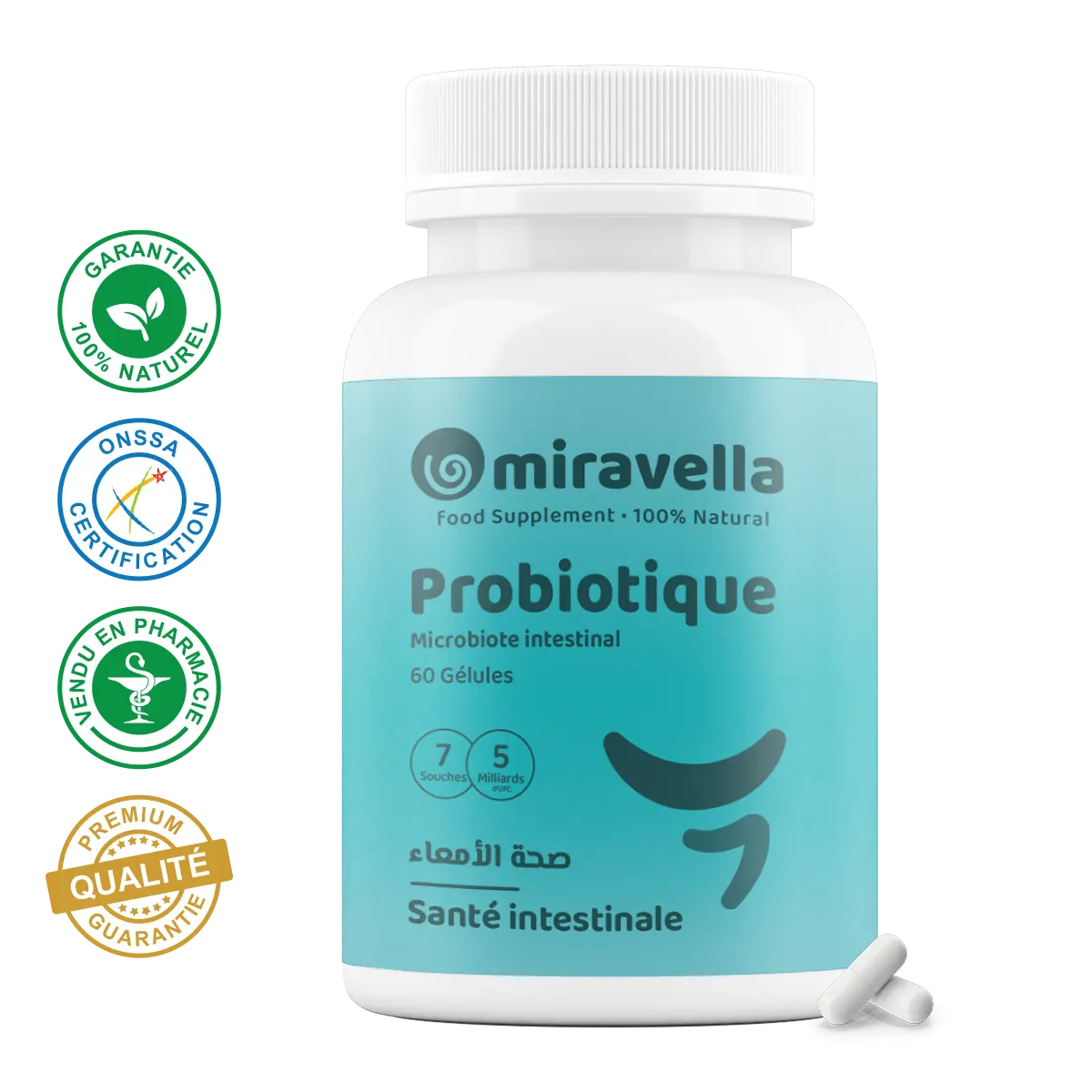 probiotique miravella maroc