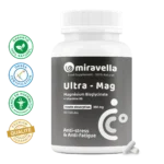 Magnésium Bisglycinate 60 Gélules Miravella Maroc