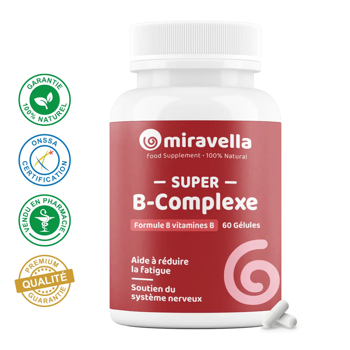 Vitamine B complexe 60 Gélules