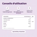 Collagène Peptide hydrolysé 200 g Miravella – conseils d’utilisation et composition