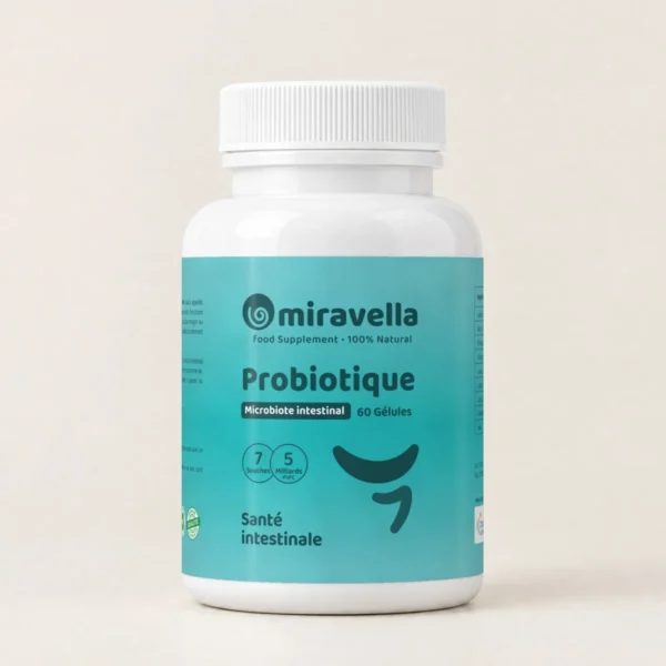 Probiotique 60 gélules Miravella