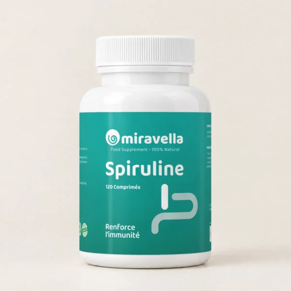 Spiruline 120 comprimés Miravella