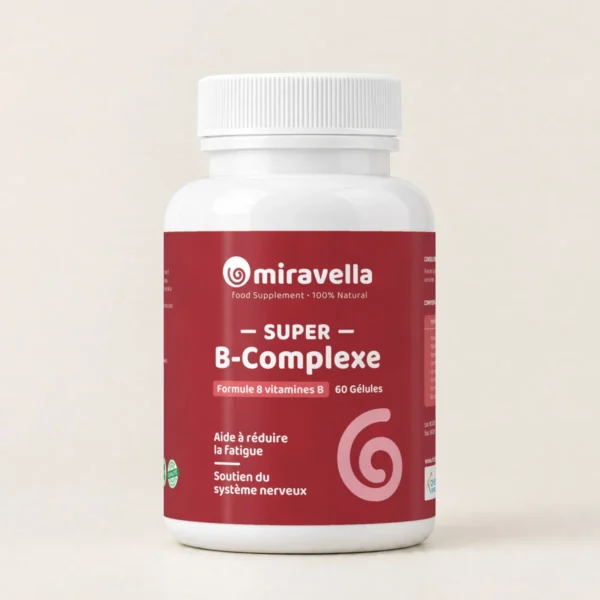 Super B-Complexe 60 gélules Miravella