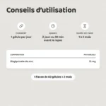 Zinc bisglycinate 60 gélules Miravella – conseils d’utilisation et composition